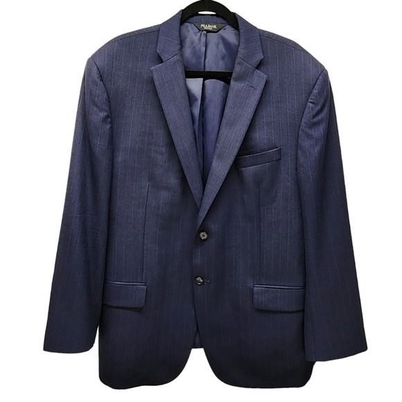 Jos. A. Bank Tailored Fit Sport Coat / Blazer Traveler Collection Pinstripe, 46R - Picture 1 of 16